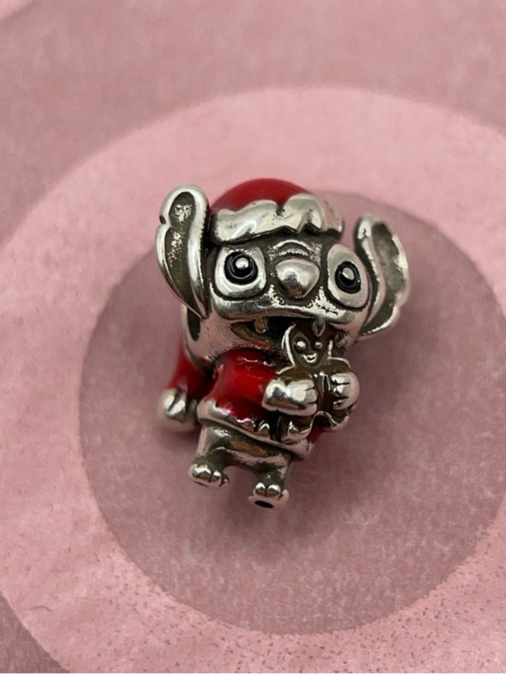 Pandora Disney Disney Parks Lilo & Stitch Christmas Gingerbread Charm